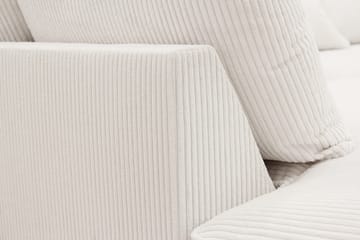 Rossita Lyx 5-sits Högervänd U-formad Extra djup Soffa med Divan och Schäslong i Manchester - Naturvit - Products - Möbler - Soffa - U-soffa