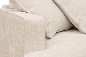 Rossita Lyx 5-sits Vänstervänd U-formad Extra djup Soffa med Divan och Schäslong i Chenille - Beige - Products - Möbler - Soffa - U-soffa