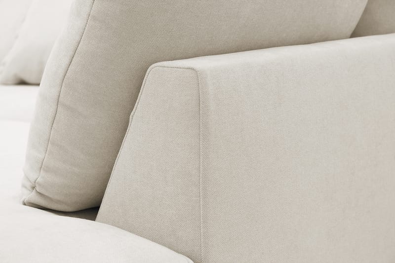 Rossita Lyx 5-sits Vänstervänd U-formad Extra djup Soffa med Divan och Schäslong i Tyg - Beige - Products - Möbler - Soffa - U-soffa