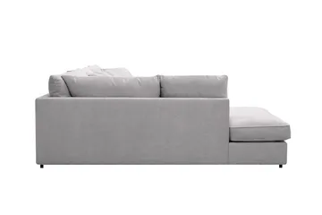 Rossita Lyx 6-sits Högervänd U-formad Extra djup Soffa med Divan och Schäslong i Chenille - Grå - Products - Möbler - Soffa - U-soffa
