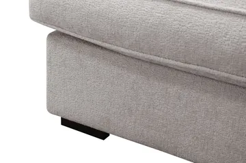 Rossita Lyx 6-sits Högervänd U-formad Extra djup Soffa med Divan och Schäslong i Chenille - Grå - Products - Möbler - Soffa - U-soffa