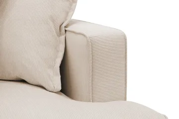 Rossita Lyx 6-sits Högervänd U-formad Extra djup Soffa med Divan och Schäslong i Manchester - Beige - Products - Möbler - Soffa - U-soffa