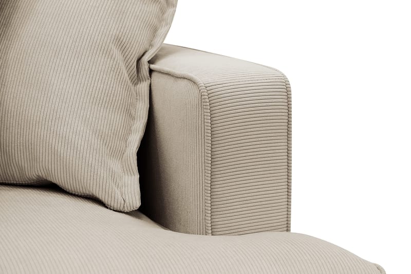 Rossita Lyx 6-sits Högervänd U-formad Extra djup Soffa med Divan och Schäslong i Manchester - Kräm - Products - Möbler - Soffa - U-soffa