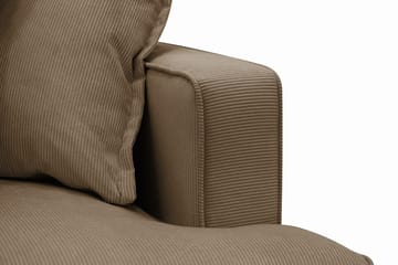 Rossita Lyx 6-sits Högervänd U-formad Extra djup Soffa med Divan och Schäslong i Manchester - Ljusbrun - Products - Möbler - Soffa - U-soffa