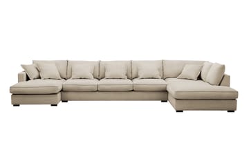 Rossita Lyx 6-sits Vänstervänd U-formad Extra djup Soffa med Divan och Schäslong i Manchester