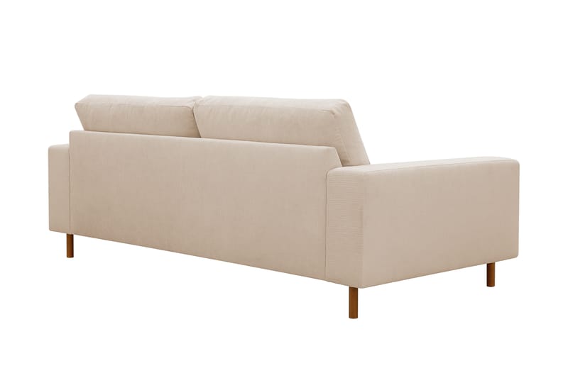 Scandi Djup 3-sits Soffa i Manchester - Beige - Products - Möbler - Soffa - 3 sits soffa