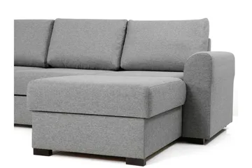 Taberk Soffa med Divan och Schäslong 5-sits - Gul - Products - Möbler - Soffa - Sammetssoffa