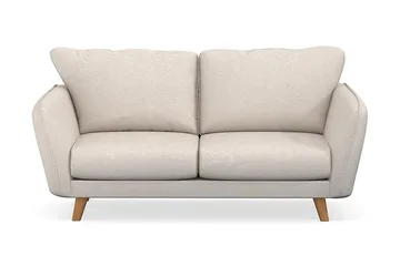 Trend Lyx 2-sits Tygsoffa, Beige