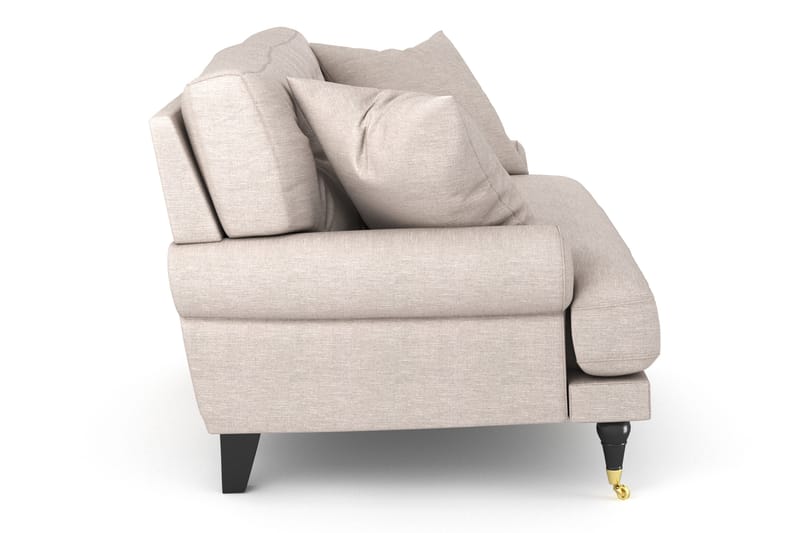 Andrew Loveseat - Beige/Mässing - Products - Möbler - Fåtölj & stolar - Fåtölj