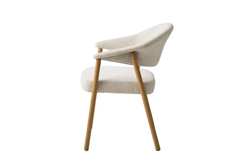 Ansari Karmstol - Beige - Products - Möbler - Fåtölj & stolar - Karmstol