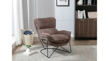 Artemis Fåtölj i tyg - Biscuit - Products - Möbler - Fåtölj & stolar - Fåtölj