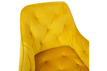 Brita Stol 61x57x83 cm Gul - Products - Möbler - Fåtölj & stolar - Karmstol