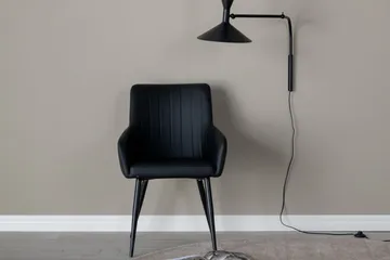 Comfort Karmstol - Svart - Products - Möbler - Fåtölj & stolar - Matstol & köksstol
