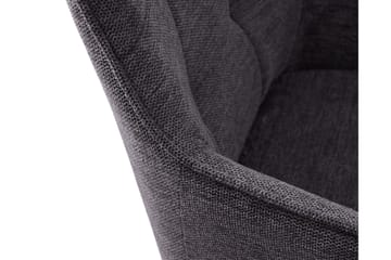 Cyndee Karmstol - Mörkgrå - Products - Möbler - Fåtölj & stolar - Karmstol