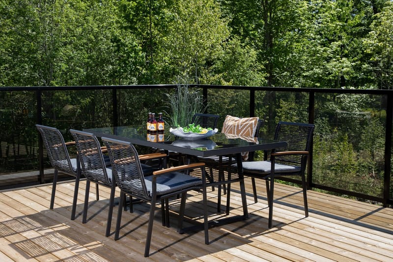 Dallas Matstol - Svart - Products - Möbler - Fåtölj & stolar - Matstol & köksstol