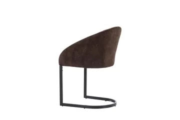 Evening Matstol - Mörkbrun - Products - Möbler - Fåtölj & stolar - Matstol & köksstol