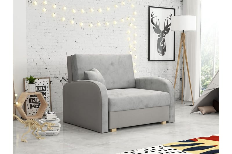 Denegal Bäddfåtölj Ljusgrå - Products - Möbler - Fåtölj & stolar - Fåtölj - Bäddfåtölj