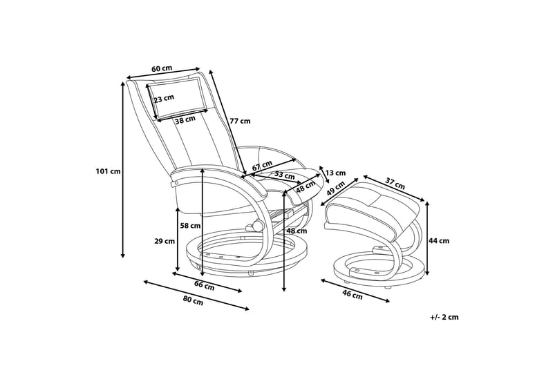 Majestic Kontorsstol - Beige - Products - Möbler - Fåtölj & stolar - Fåtölj - Massagestol & massagefåtölj