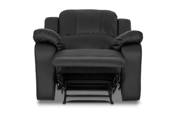 Norbo Skön Reclinerfåtölj Biofåtölj - Fällbar fåtölj i Konstläder - Vilfåtölj - Svart - Products - Möbler - Fåtölj & stolar - Fåtölj - Biofåtölj & reclinerfåtölj