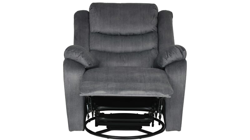 Olvani Reclinerfåtölj i tyg manuell - Grå - Products - Möbler - Fåtölj & stolar - Fåtölj - Biofåtölj & reclinerfåtölj