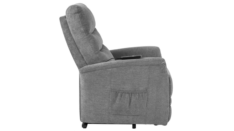 Owlcreak Reclinerfåtölj med Lift Elektrisk - Grå - Products - Möbler - Fåtölj & stolar - Fåtölj - Biofåtölj & reclinerfåtölj