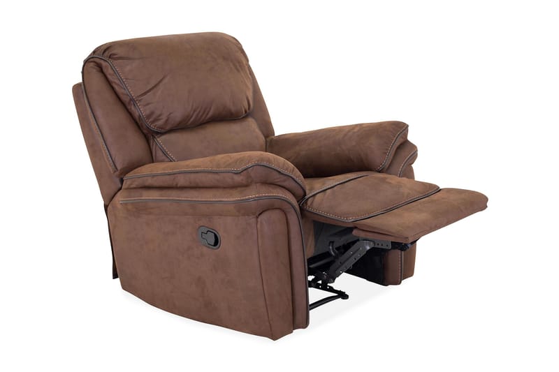 Saranda Fåtölj Recliner Fällbar - Brun - Products - Möbler - Fåtölj & stolar - Fåtölj - Biofåtölj & reclinerfåtölj