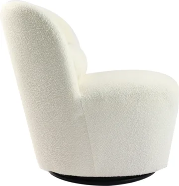 Snurrbar 360º fåtölj - Beige teddy - Products - Möbler - Fåtölj & stolar - Fåtölj - Fåtölj utan armstöd