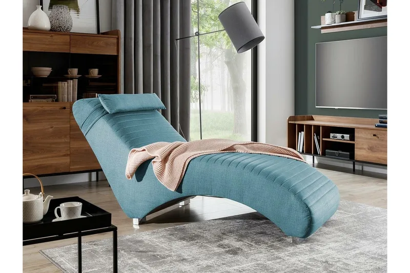 Staffin Liggfåtölj 73 cm Light Blue/Dark Blue - Products - Möbler - Fåtölj & stolar - Fåtölj - Liggfåtölj