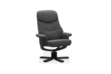 Sunar Fåtölj - Mörkgrå - Products - Möbler - Fåtölj & stolar - Fåtölj - Biofåtölj & reclinerfåtölj