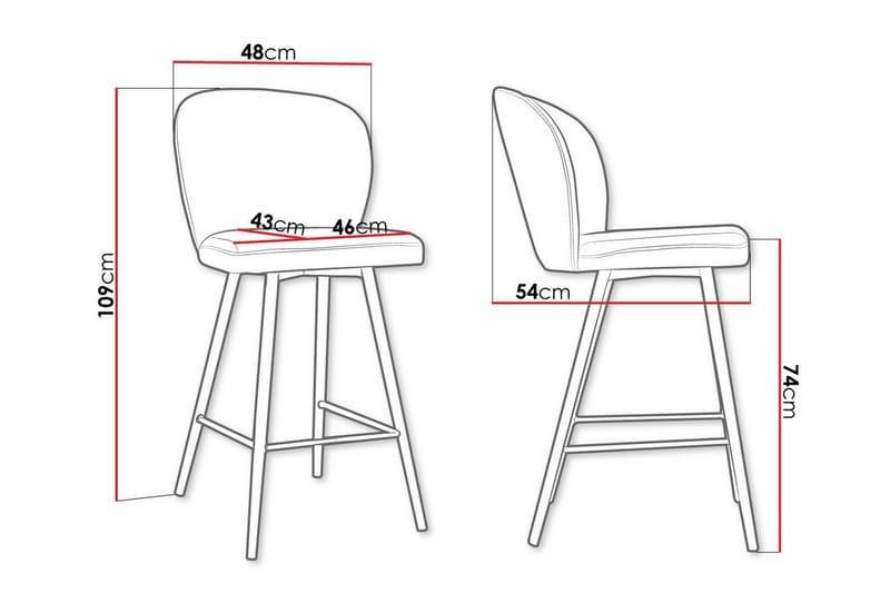 Glenarm Barstol - Products - Möbler - Fåtölj & stolar - Barstol & barpall