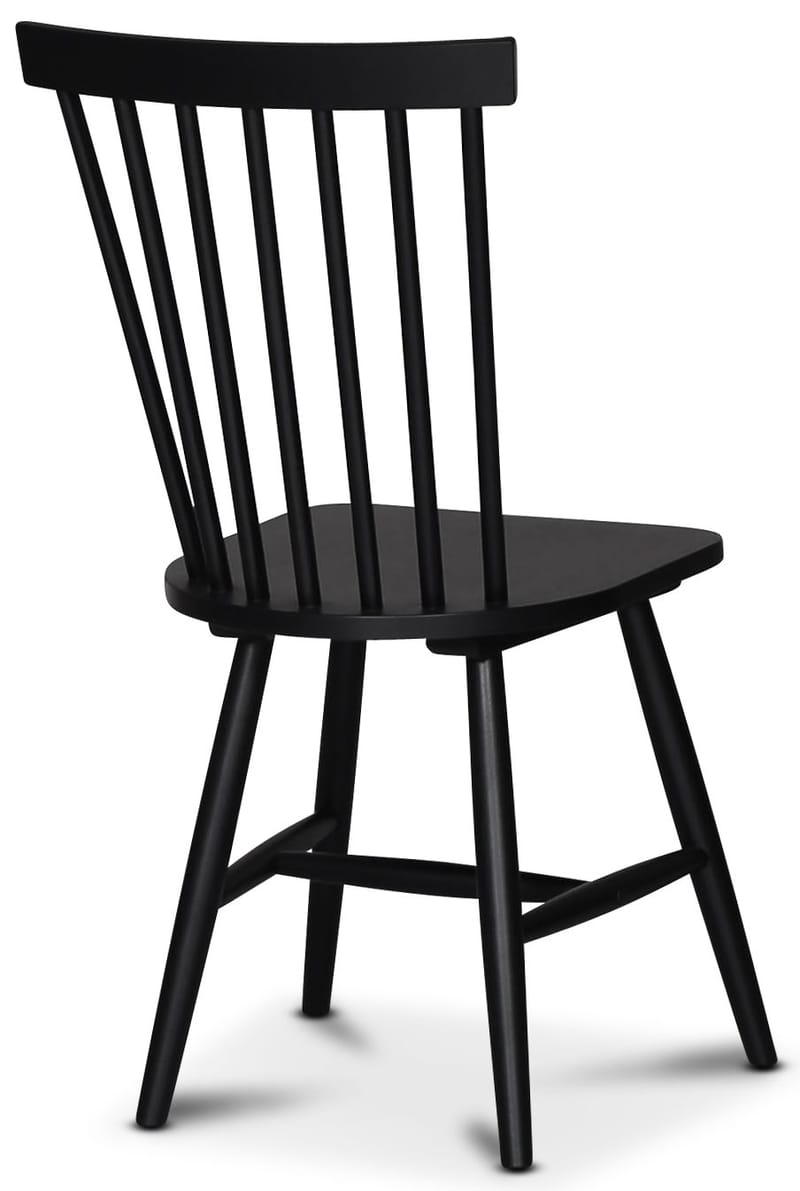 Karl pinnstol i svart - Svart - Products - Möbler - Fåtölj & stolar - Matstol & k öksstol