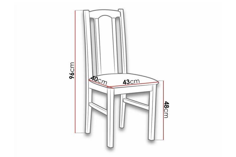 Lufti Matstol - Vit - Products - Möbler - Fåtölj & stolar - Matstol & köksstol