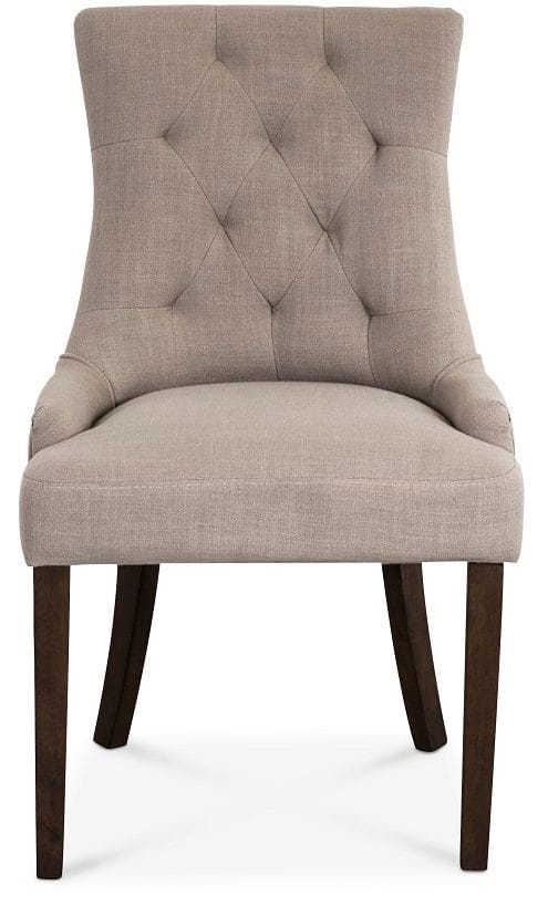 Matstol beige/brun - Tuva, Beige/Brun