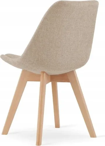 Matstol beige/natur - Merle - Beige/natur - Products - Möbler - Fåtölj & stolar - Matstol & köksstol