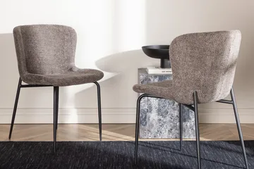 Modesto Matstol - Mörkgrå - Products - Möbler - Fåtölj & stolar - Matstol & köksstol