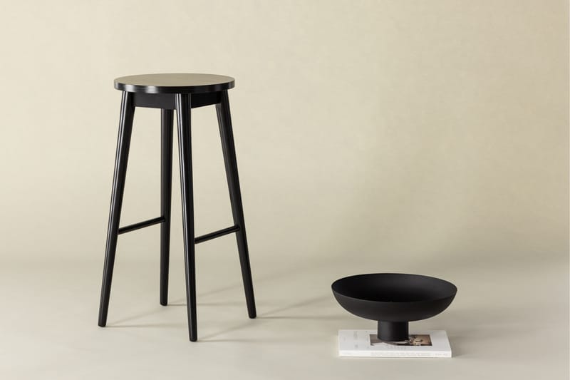 Mollösand Barstol 75 cm - Svart - Products - Möbler - Fåtölj & stolar - Barstol & barpall