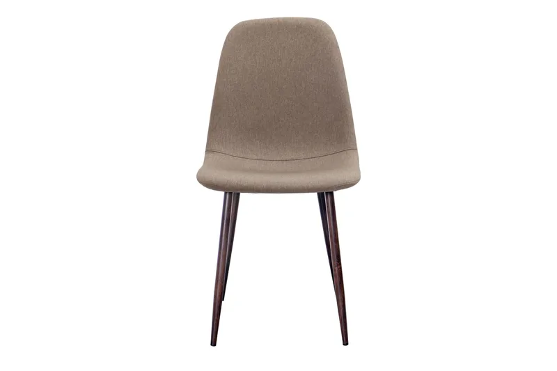 Nibe Matstol - Brun/Metallben Valnöt - Products - Möbler - Fåtölj & stolar - Matstol & köksstol