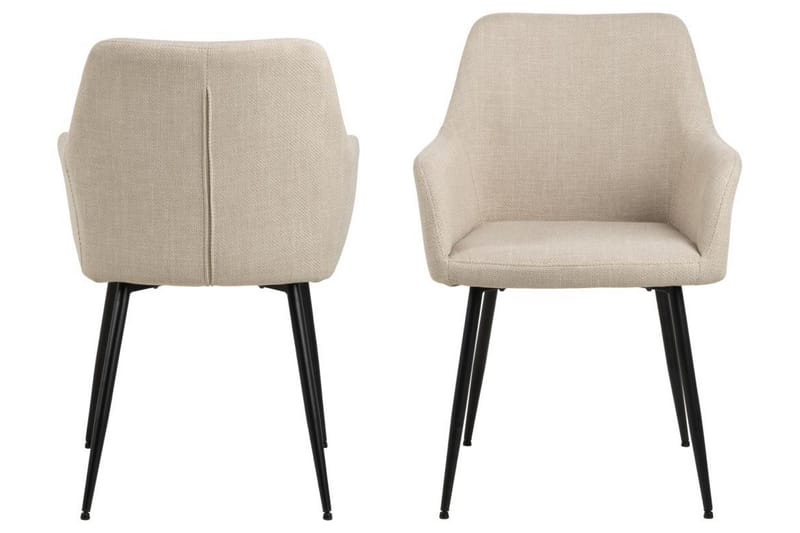 Nielsby Karmstol - Beige - Products - Möbler - Fåtölj & stolar - Karmstol