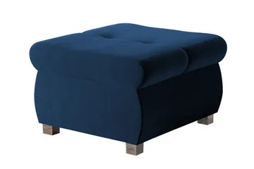 Cerys Fotpall 60 cm - Blå - Products - Möbler - Fåtölj & stolar - Pall & puff - Fotpallar