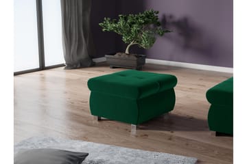 Cerys Fotpall 60 cm - Grön - Products - Möbler - Fåtölj & stolar - Pall & puff - Fotpallar