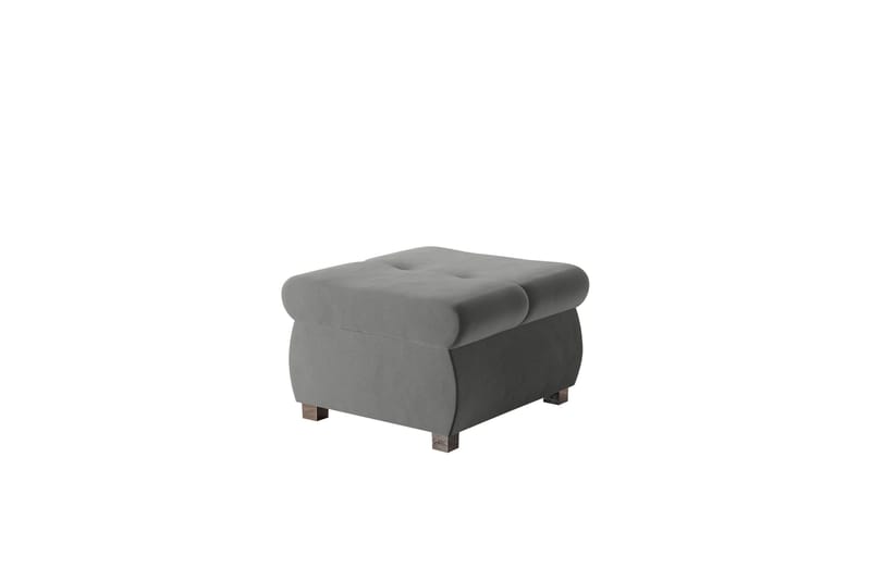 Cerys Fotpall 60 cm - Ljusgrå - Products - Möbler - Fåtölj & stolar - Pall & puff - Fotpallar