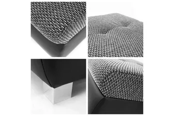 Cerys Fotpall 60 cm - Röd - Products - Möbler - Fåtölj & stolar - Pall & puff - Fotpallar