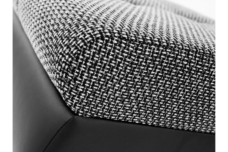 Cerys Fotpall 60 cm - Svart/Ljusgrå - Products - Möbler - Fåtölj & stolar - Pall & puff - Fotpallar