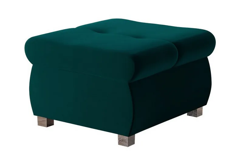 Cerys Fotpall 60 cm, Turkos