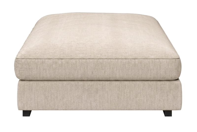 Dubai Fotpall i Tyg - Beige - Products - Möbler - Fåtölj & stolar - Pall & puff - Fotpallar