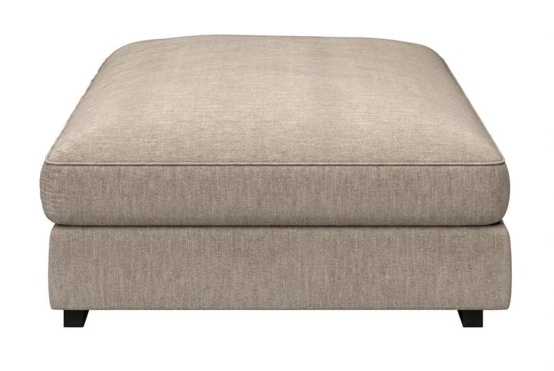 Dubai Fotpall i Tyg - Beige/Grå - Products - Möbler - Fåtölj & stolar - Pall & puff - Fotpallar