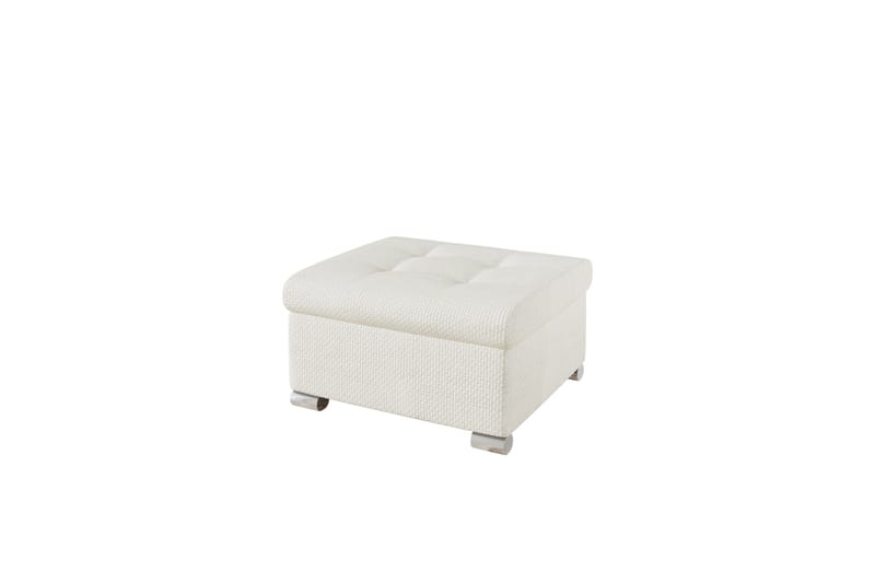 Dynir Fotpall 68 cm - Vit - Products - Möbler - Fåtölj & stolar - Pall & puff - Fotpallar