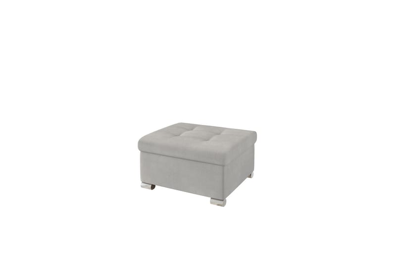 Dynir Fotpall 70 cm, Ljusgrå