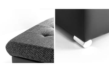 Dynir Fotpall 70 cm - Svart - Products - Möbler - Fåtölj & stolar - Pall & puff - Fotpallar