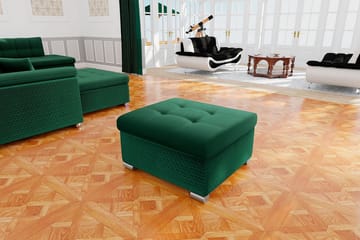 Dynir Puff - Grön - Products - Möbler - Fåtölj & stolar - Pall & puff - Sittpuff